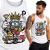 TANK TOP  ANIMOWANY KING OF GAMBLER